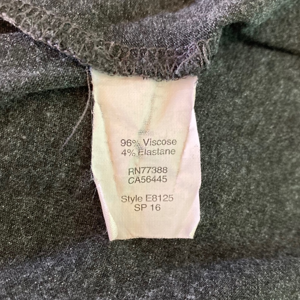 Women’s size small Madewell gray A- line swing dress, super comfy T-shirt dress - Picture 4 of 5